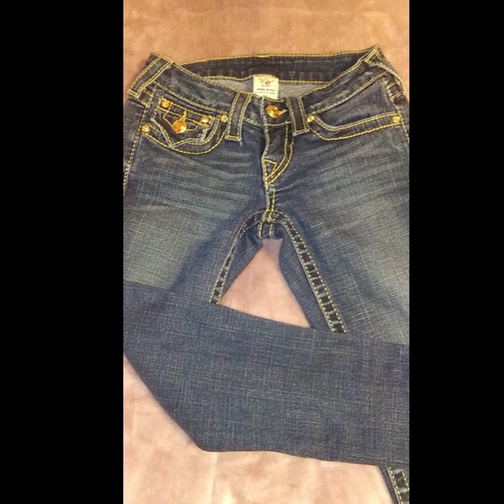 True religion navy jeans
